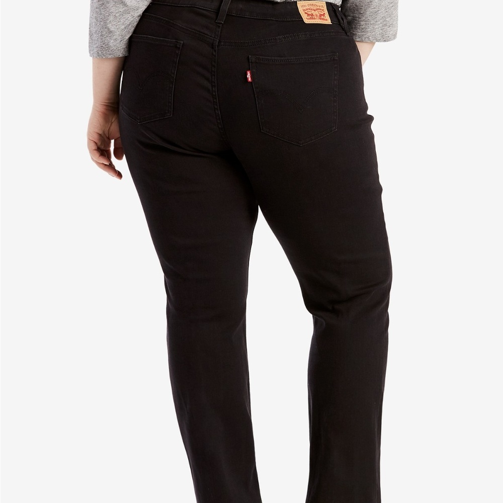 SOLD. LEVI’S 512 Women’s Plus Size 22 Blk Jeans - Picture 7 of 8